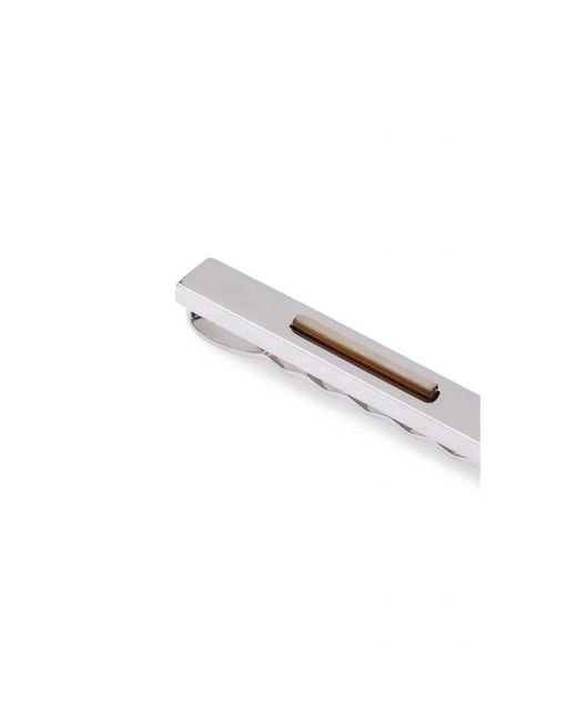 Boss White Clips Bars for men