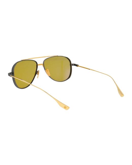 Dita Eyewear Yellow Stylische sonnenbrille für subsystem