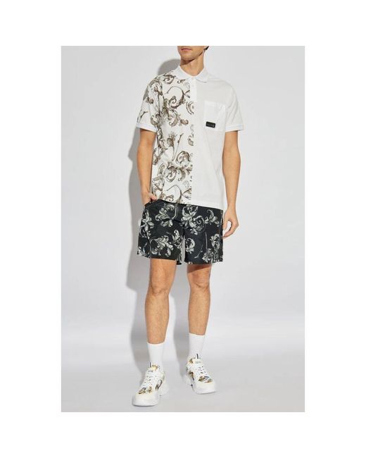 Casual Shorts di Versace Jeans Couture in Black da Uomo