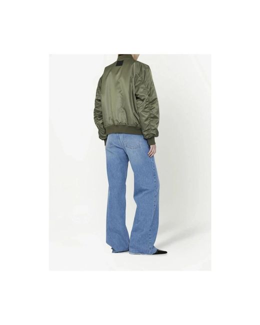 Anine Bing Green Bomber Jackets