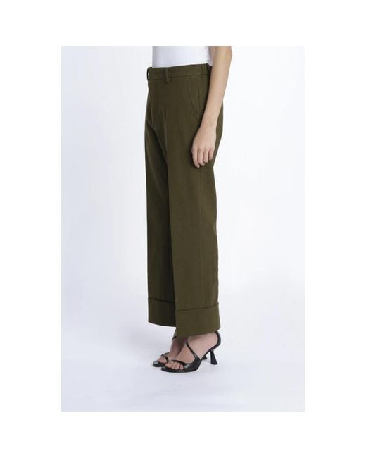 N°21 Green Straight Trousers