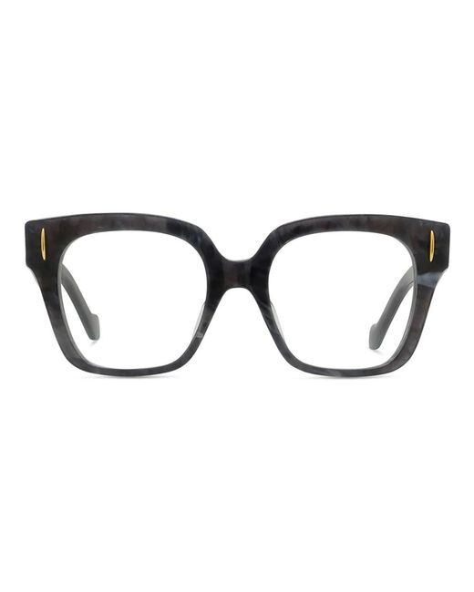 Loewe Accessoires ,Zwart ,Elegante Zwarte Acetaatbril in het Black