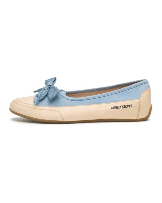 Candice Cooper Blue Ballerinas Candy Bow