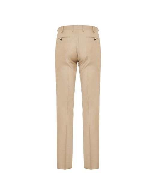 PT Torino Natural Suit Trousers for men