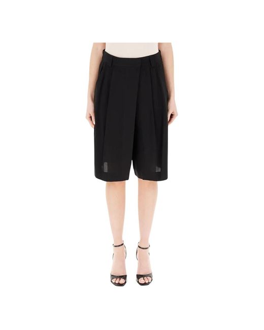 Marella Black Long Shorts