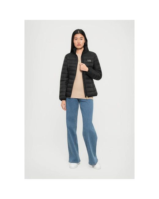 EA7 Black Winter Jackets