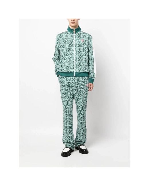 Casablanca Green Zip-Throughs for men