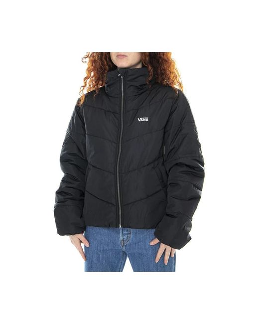 Winter Jackets Vans de color Black
