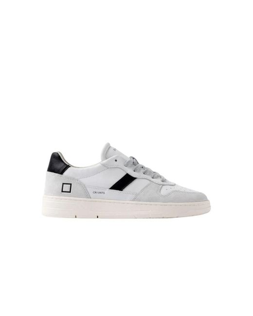Date White Sneakers for men