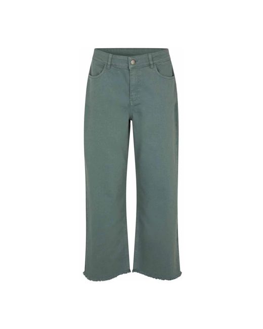 Masai Green Cropped Jeans