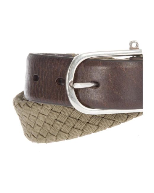 Hackett Gray Belts for men
