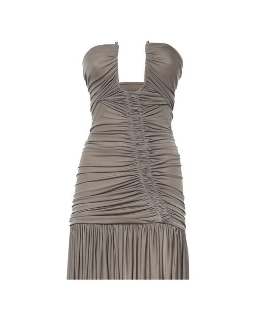 Christopher Esber Gray Party Dresses