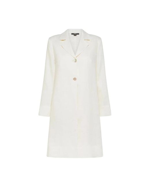 Seventy White Single-Breasted Coats