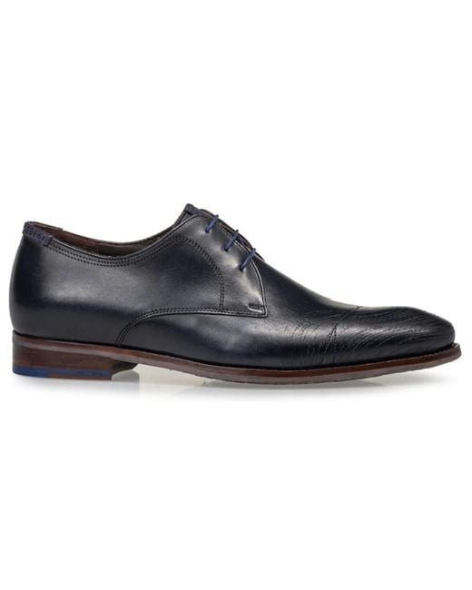 Business Shoes Floris Van Bommel de hombre de color Blue