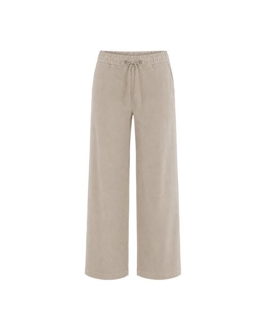 Panicale Gray Wide Trousers