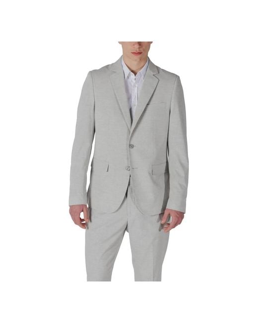 Antony Morato Gray Formal Blazers for men
