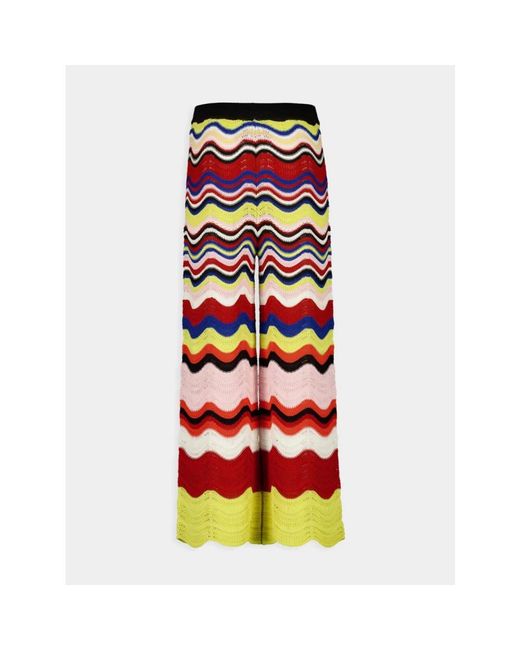 LaDoubleJ Red Wide Trousers