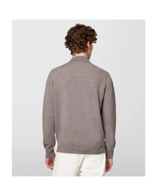 Alpha Studio Polo Au-3103B1015 in het Gray voor heren