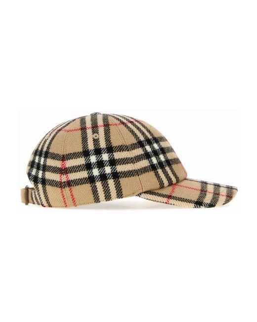 Caps di Burberry in Natural