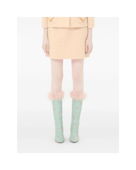 Valentino Natural Short Skirts