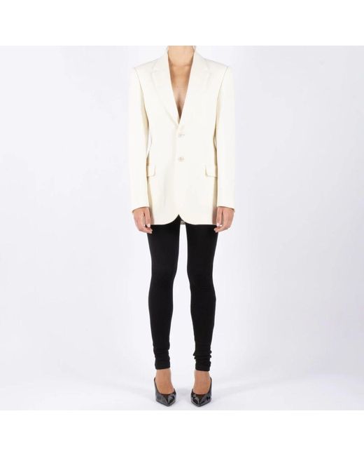 Blazers di Wardrobe NYC in White