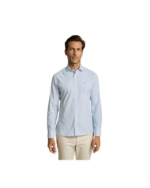 Hackett Blue Casual Shirts for men