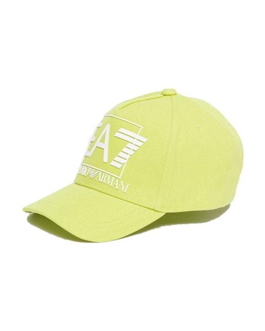 EA7 Yellow Caps for men