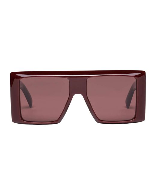 Sunglasses di Balmain in Purple