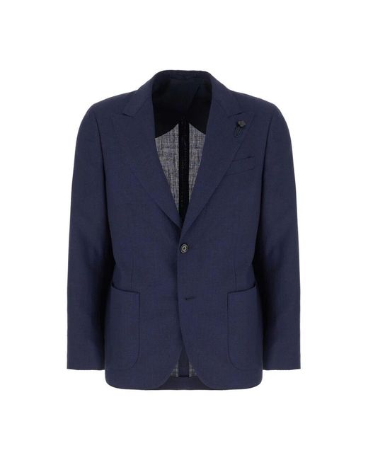 Lardini Stilvolles Einreiher-Anzugset in Blue für Herren