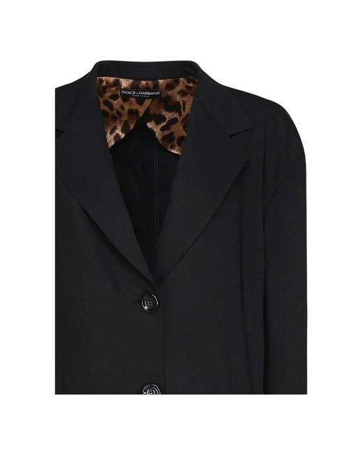 Dolce & Gabbana Black Kim jersey blazers