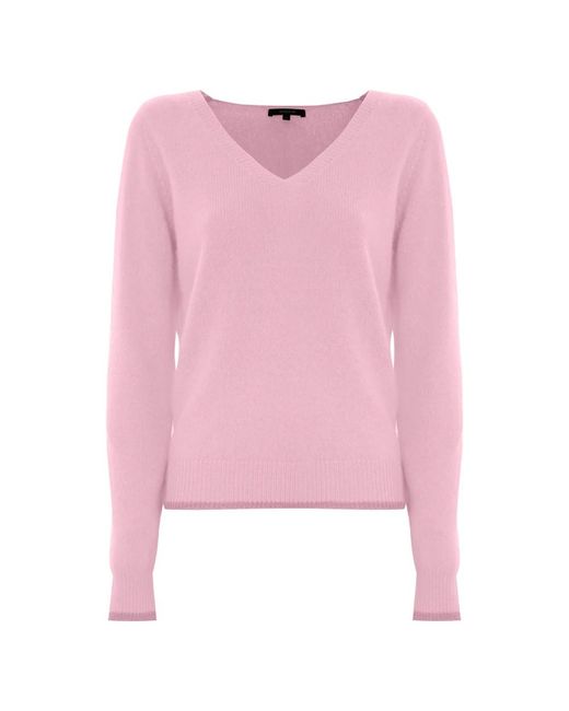 Kocca V-Neck Knitwear in het Pink