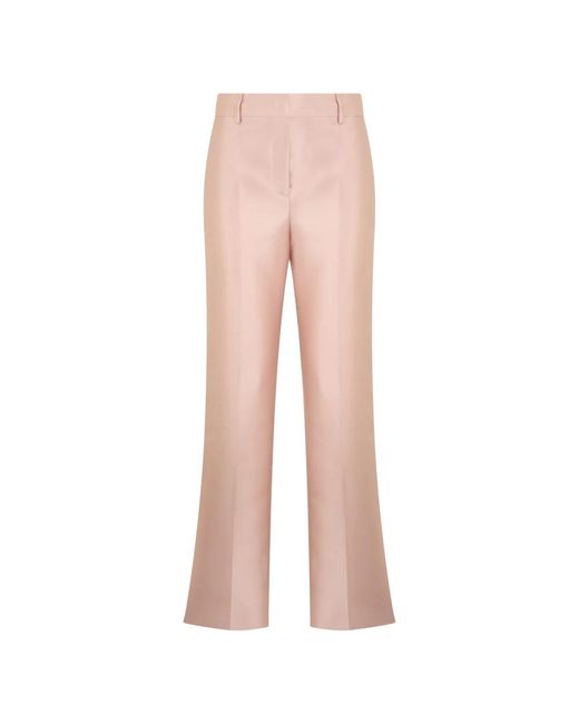 Alberta Ferretti Bell-Bottom Broek in het Pink