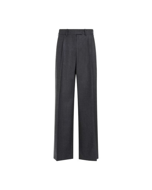 Wide trousers The Row de color Gray