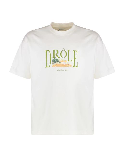 T-Shirts di Drole de Monsieur in White da Uomo
