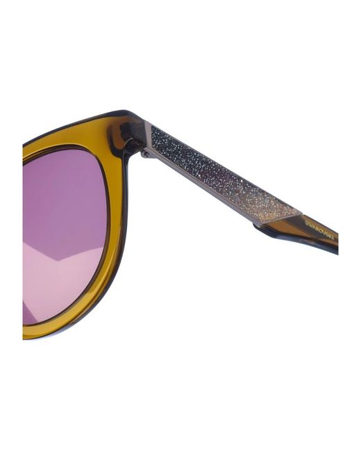 Swarovski Purple Sunglasses
