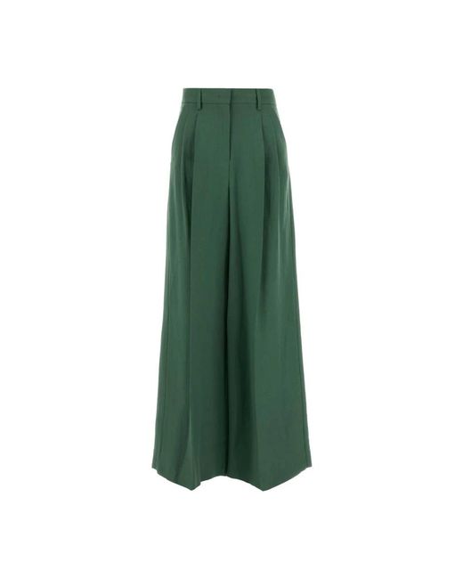 Weekend by Maxmara Green Wide Trousers