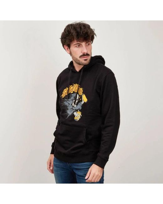 Vans Hoodies & Sweatvesten ,Zwart ,Hoodies in het Black voor heren