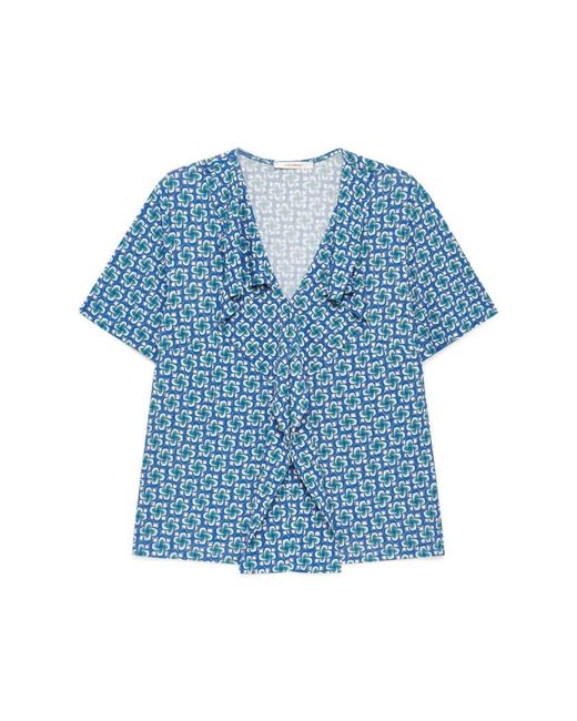 Blouses Maliparmi de color Blue