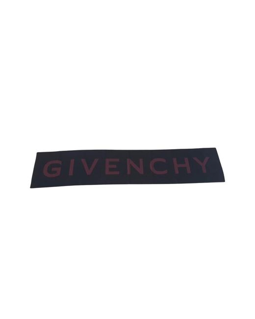 Givenchy Blue Winter Scarves