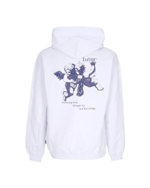 Iuter White Hoodies for men