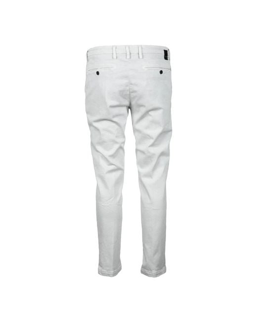 Replay Gray Chinos for men