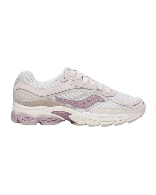 Saucony White Atmungsaktive Laufschuhe, Ergonomische Innensohle