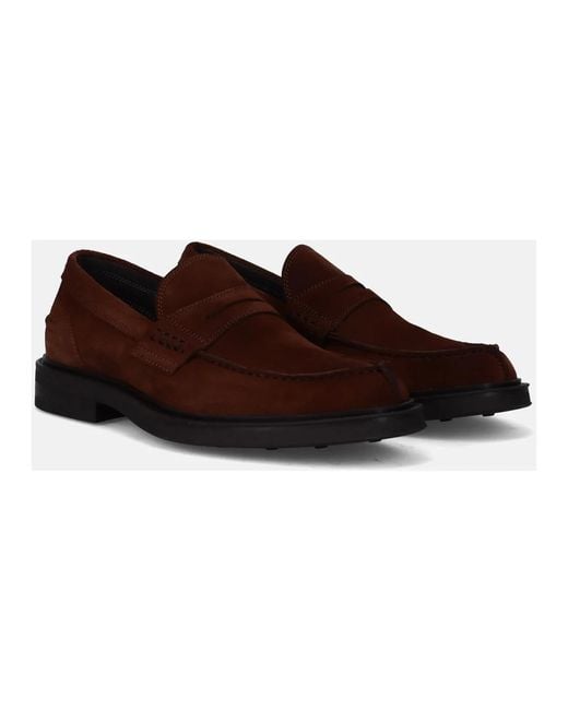 Antica Cuoieria Brown Loafers for men