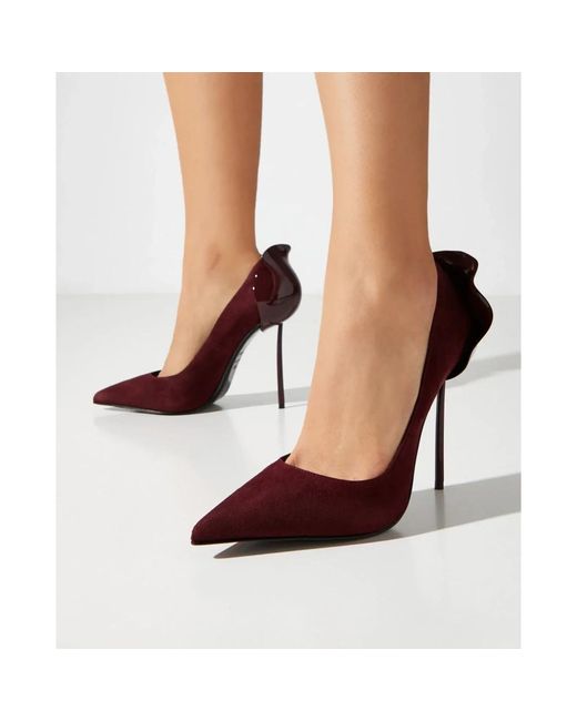 Le Silla Purple Pumps