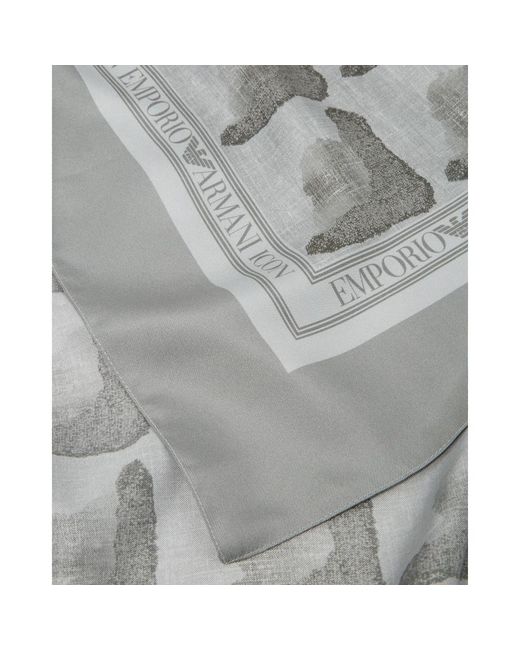 Scarves Emporio Armani de color Gray