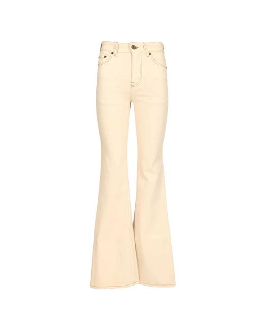 Burberry Natural Flared Jeans
