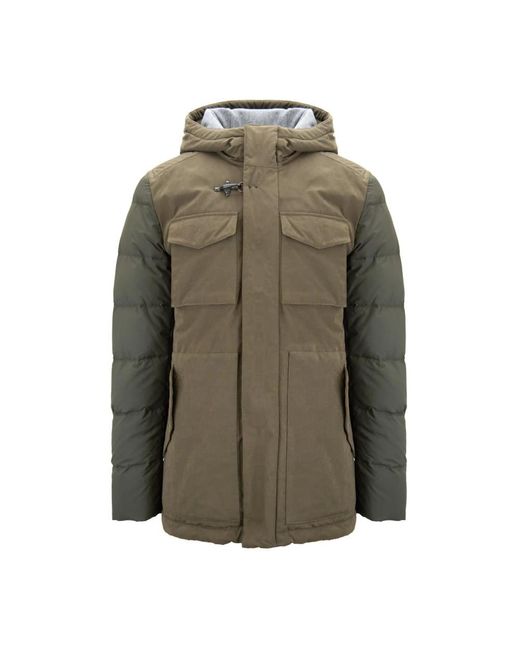 Fay Green Winter Jackets for men