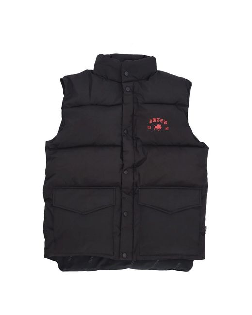 Iuter Jassen ,Zwart ,Polyester Zwarte Puff Vest Dogo Breed in het Black voor heren