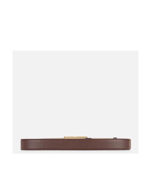 Elisabetta Franchi Brown Belts