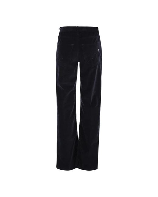 Dondup Black Wide Jeans
